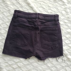 $10 Spring Sale Amarican Apparel Purple Cute-off Jean Shorts